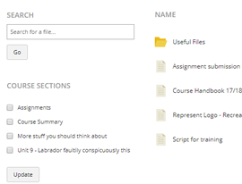 Course Files