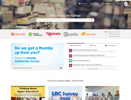 Student Intranet home page