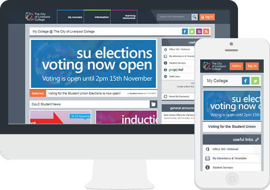 My College - Student Intranet and VLE using Moodle