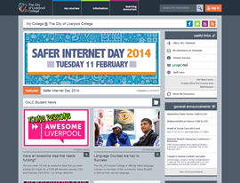 Student Intranet home page